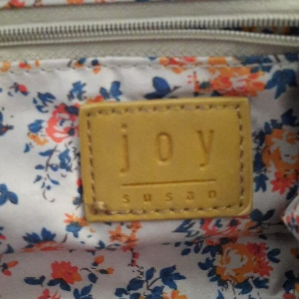 Joy Susan Phyllis Vegan Leather Nu uck Frame Crossbody Backpack Handbag - Picture 12 of 13